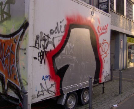 EINZ graffiti zrich